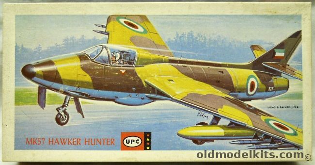 UPC 1/48 Hawker Hunter Mk57 - RAF - (ex Lindberg), 5063-100 plastic model kit